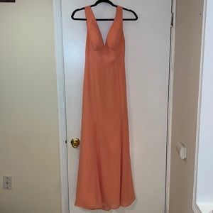 Coral Bridesmaid Dress